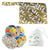 Breastfeeding Breast Pad Kit - Mustard Bag Breast Pads Lil Savvy 6 Mixed Pads (3 Pairs) 