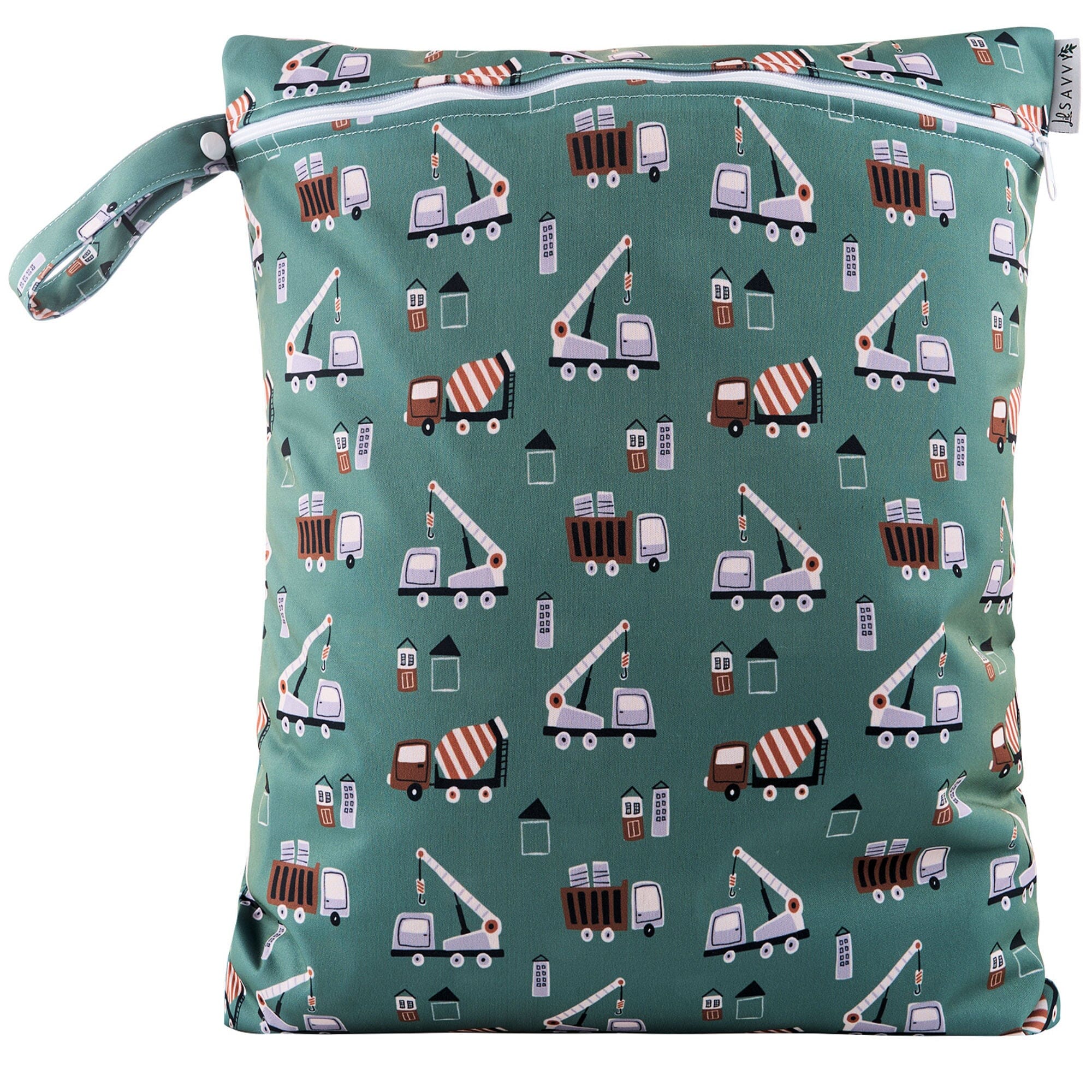 Large 40x45 cm Bag - Cement Truck Large Wet Bag Lil Savvy 